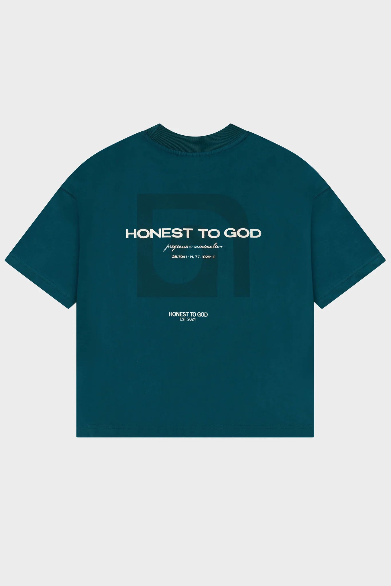 Midnight Green Box Fit T-shirt