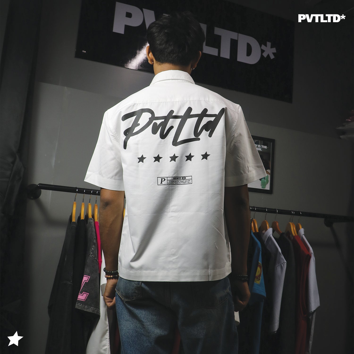 Pvt's White Overshirt