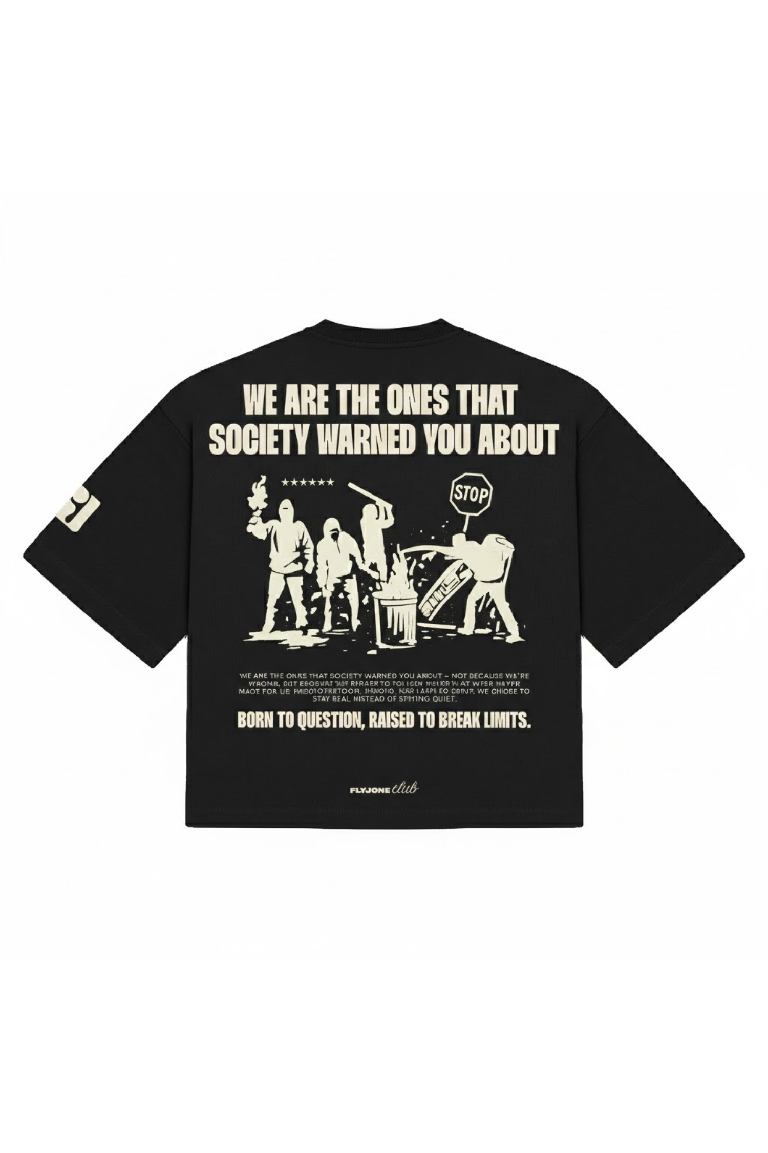No Permission Oversized T-Shirt