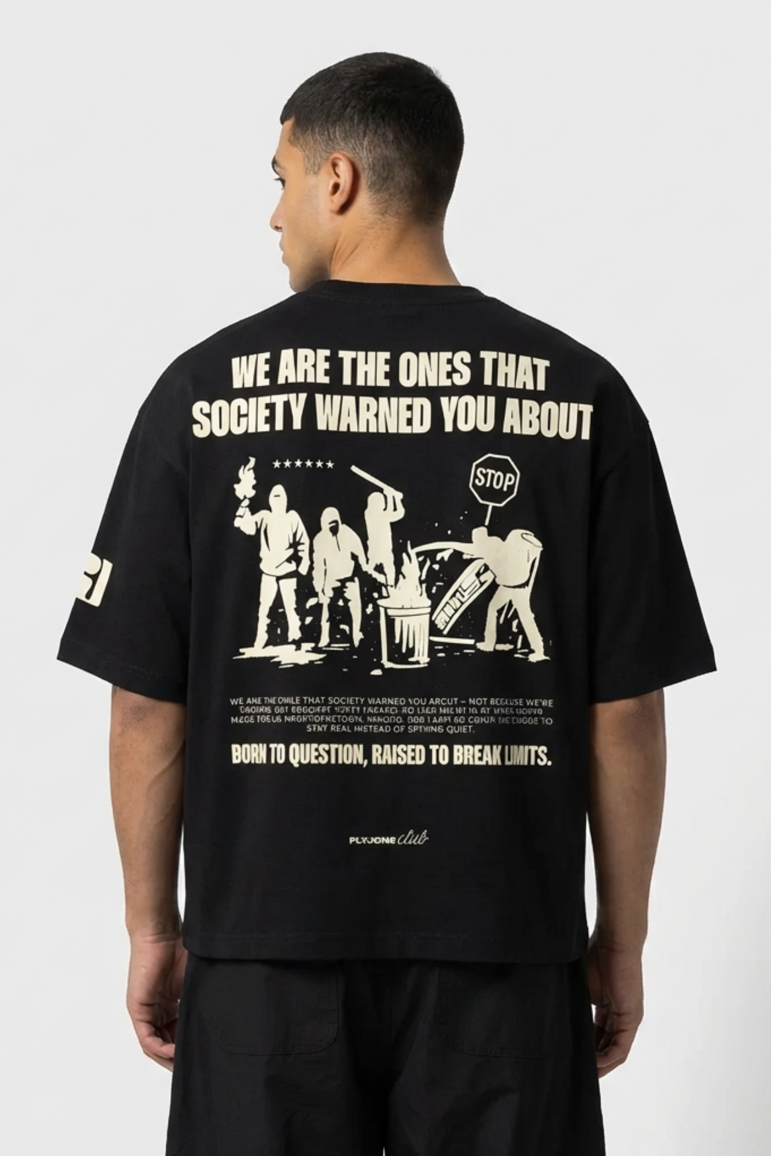 No Permission Oversized T-Shirt
