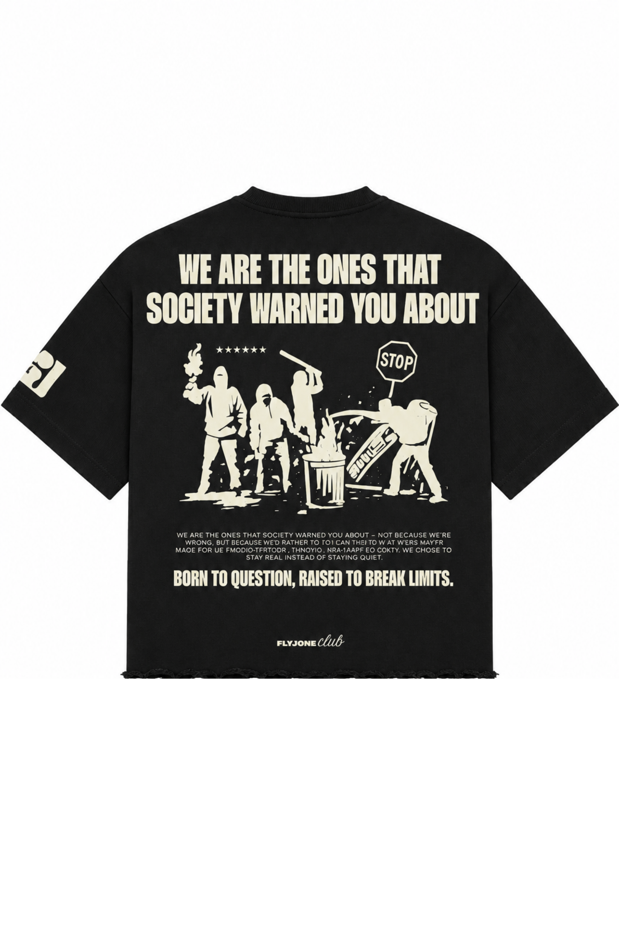 No Permission Oversized T-Shirt