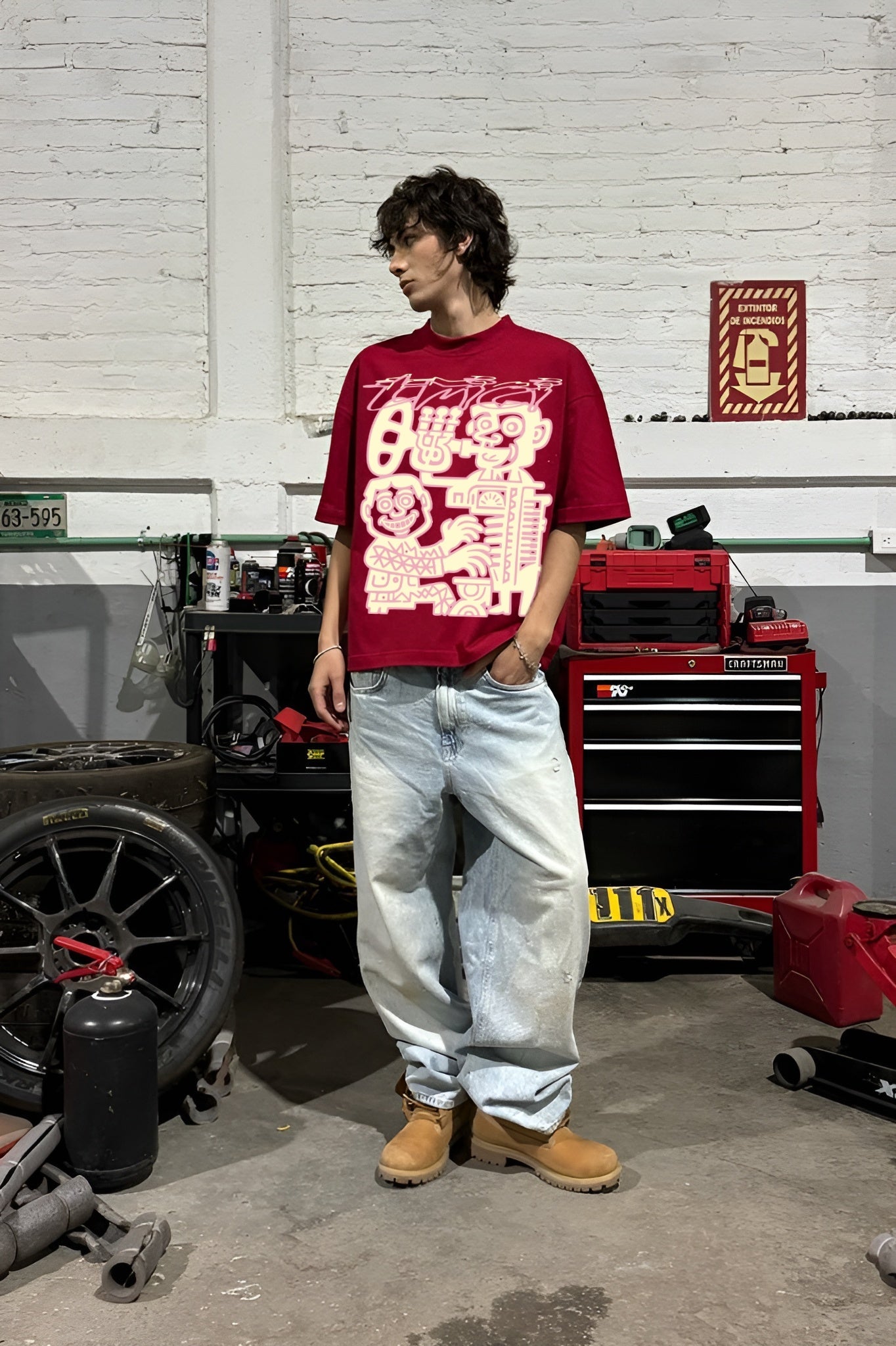 AUDIO MEN T-SHIRT [UNISEX]