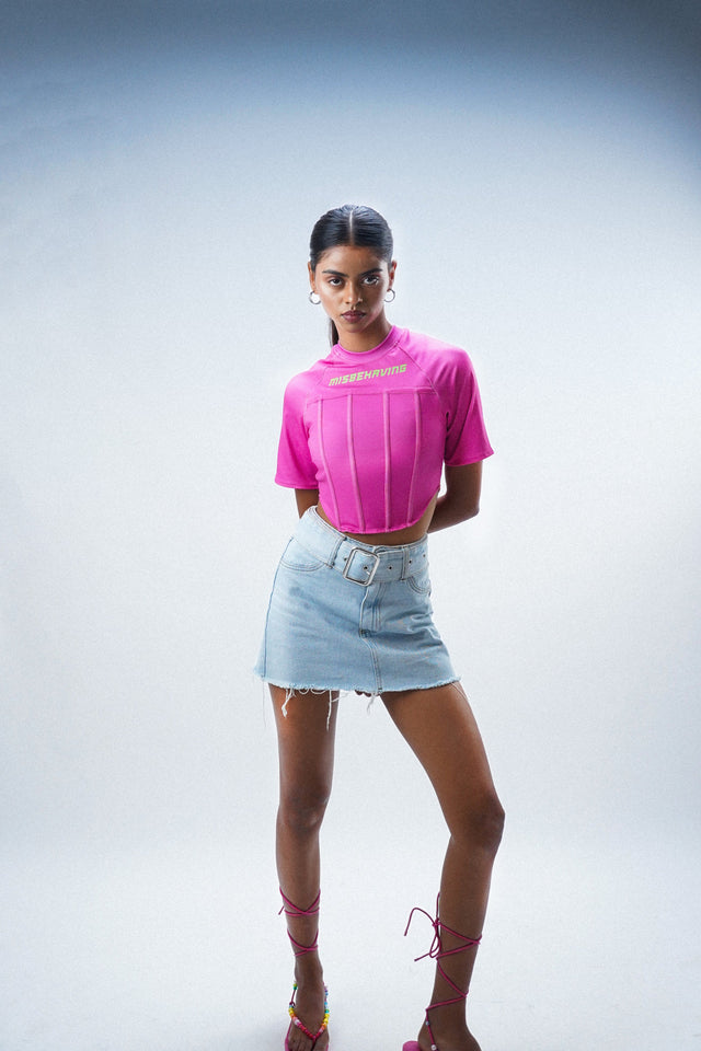Pink Corset top