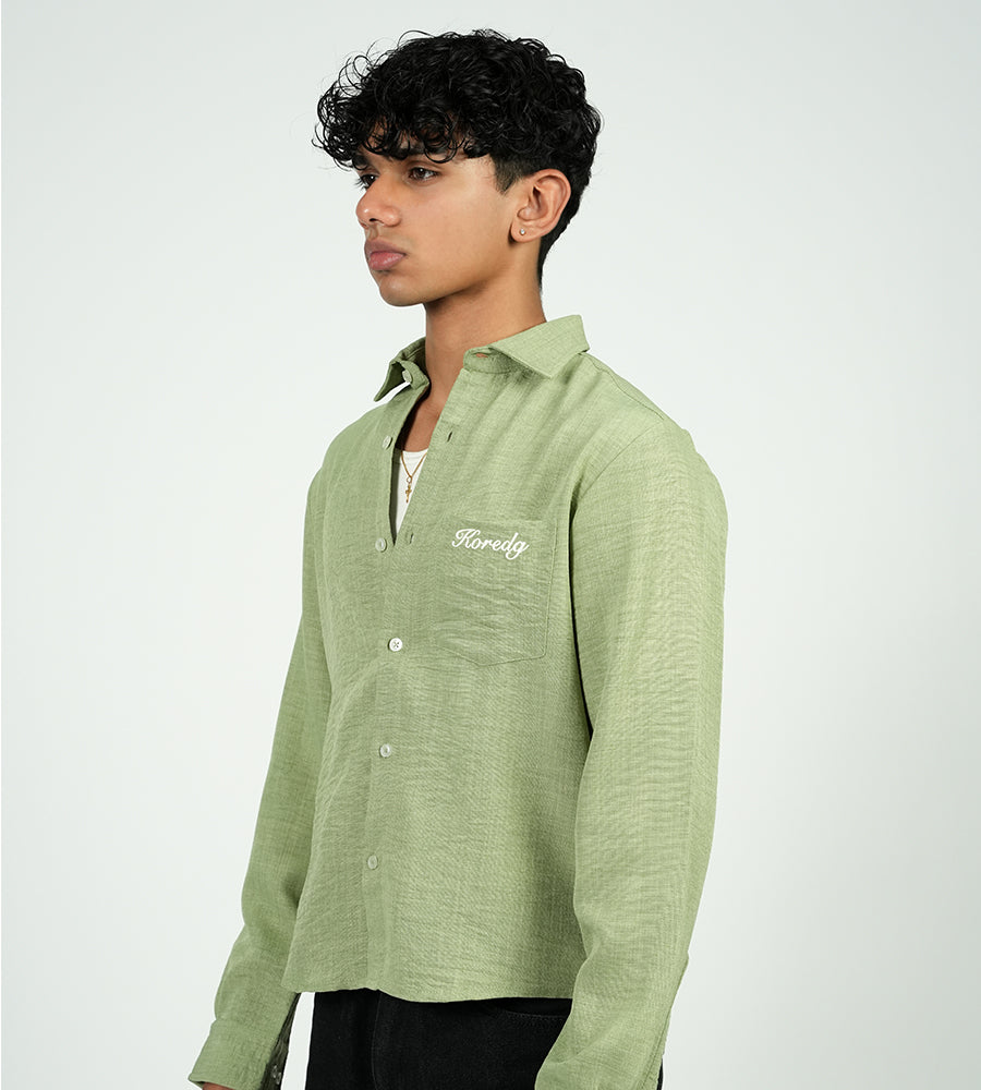 ⁠⁠KOREDG PISTA GREEN SHIRT