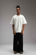 OFF WHITE BASIC OVERSIZED TEE