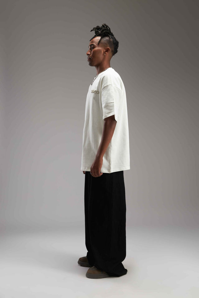 OFF WHITE BASIC OVERSIZED TEE