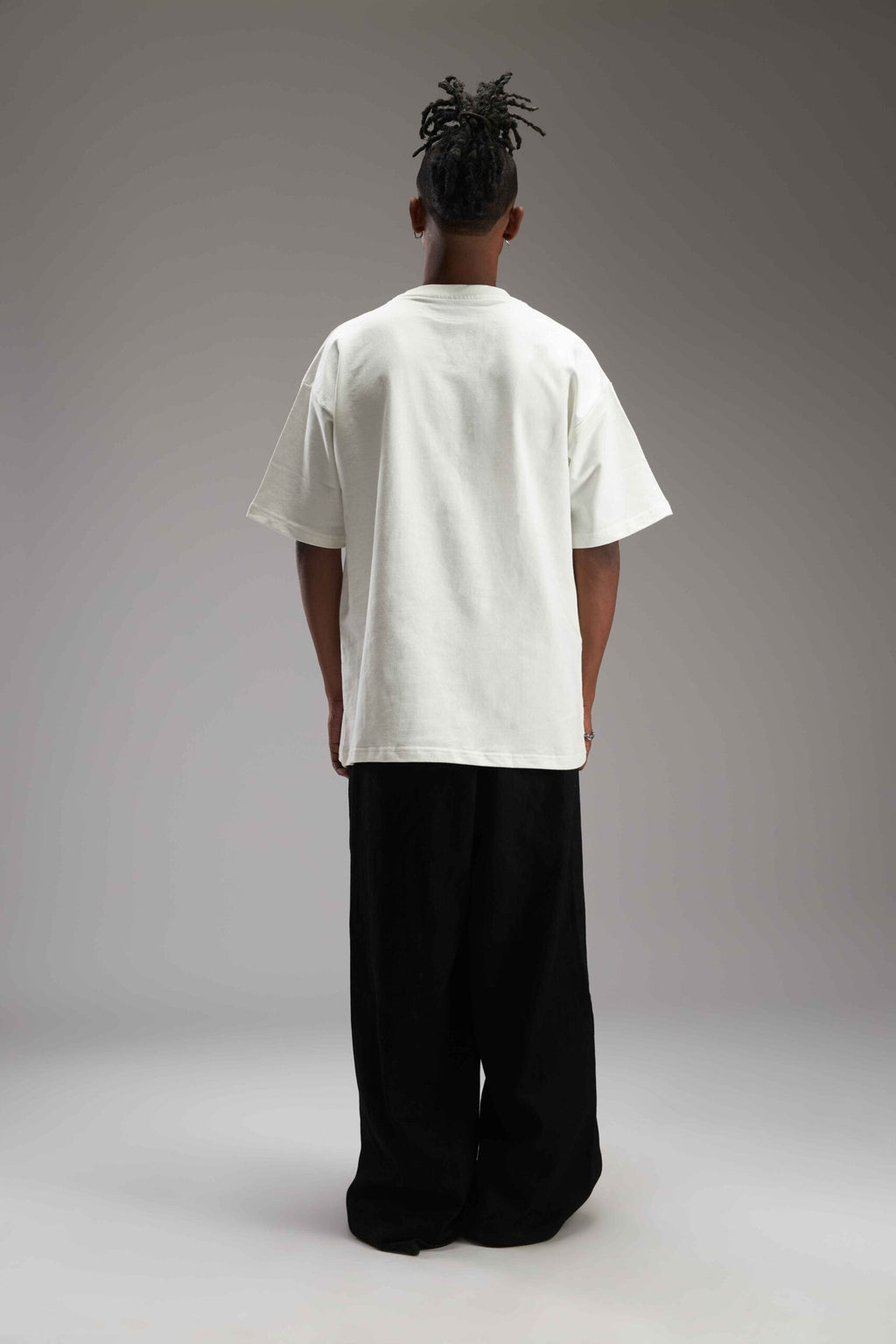 OFF WHITE BASIC OVERSIZED TEE