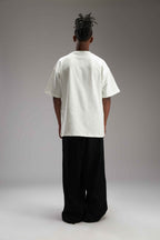 OFF WHITE BASIC OVERSIZED TEE