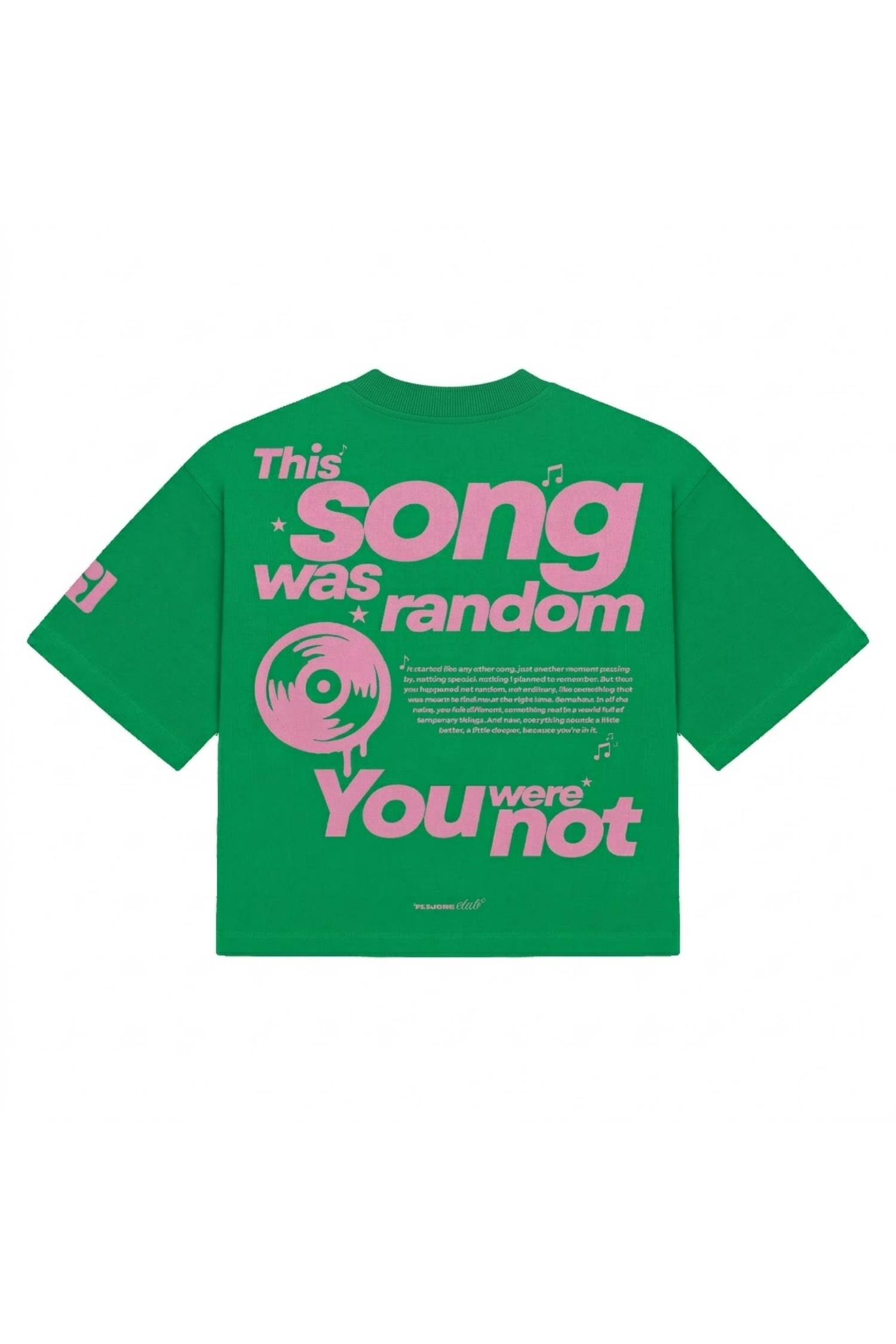 Random Song Oversized T-Shirt