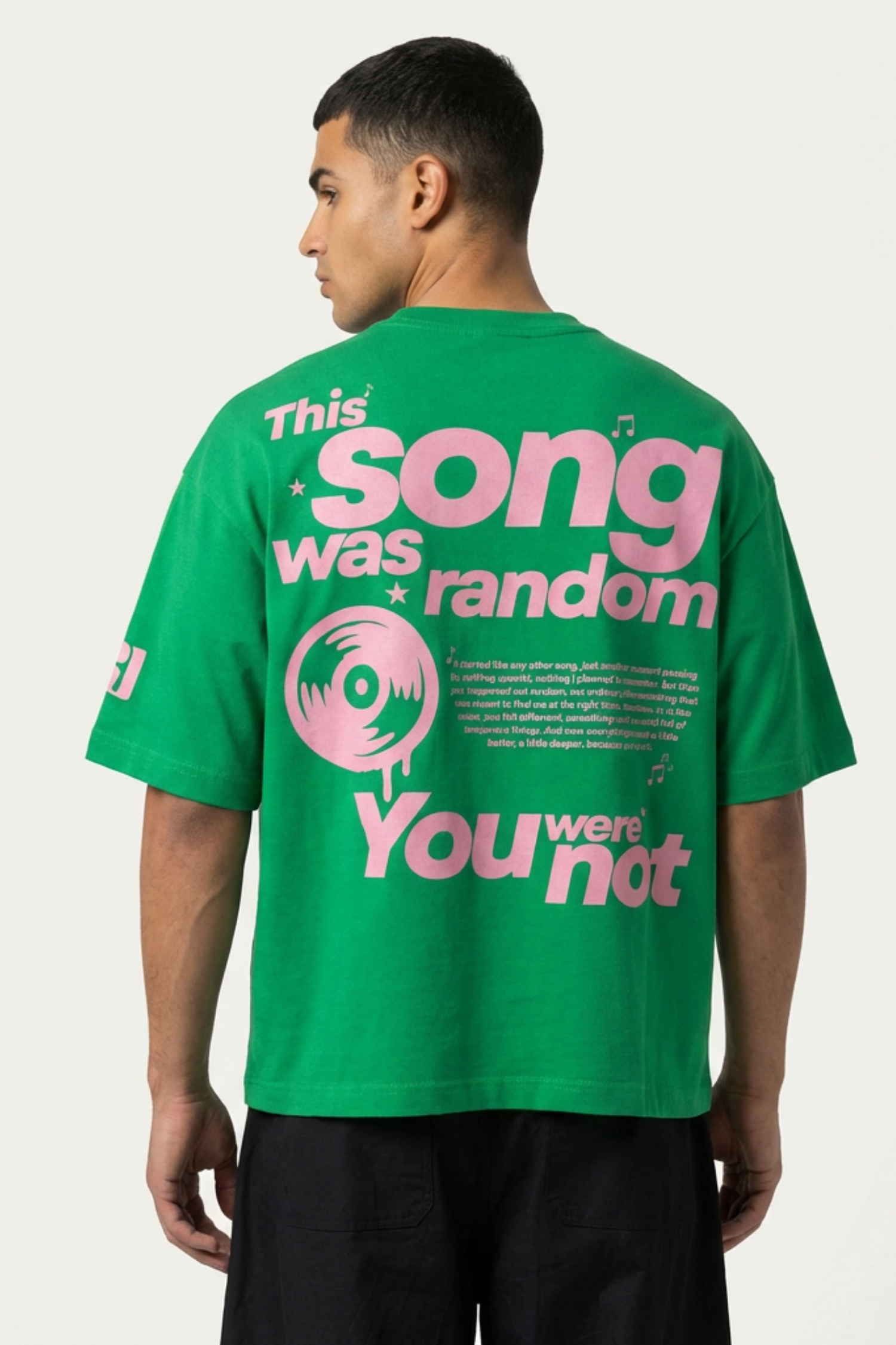 Random Song Oversized T-Shirt