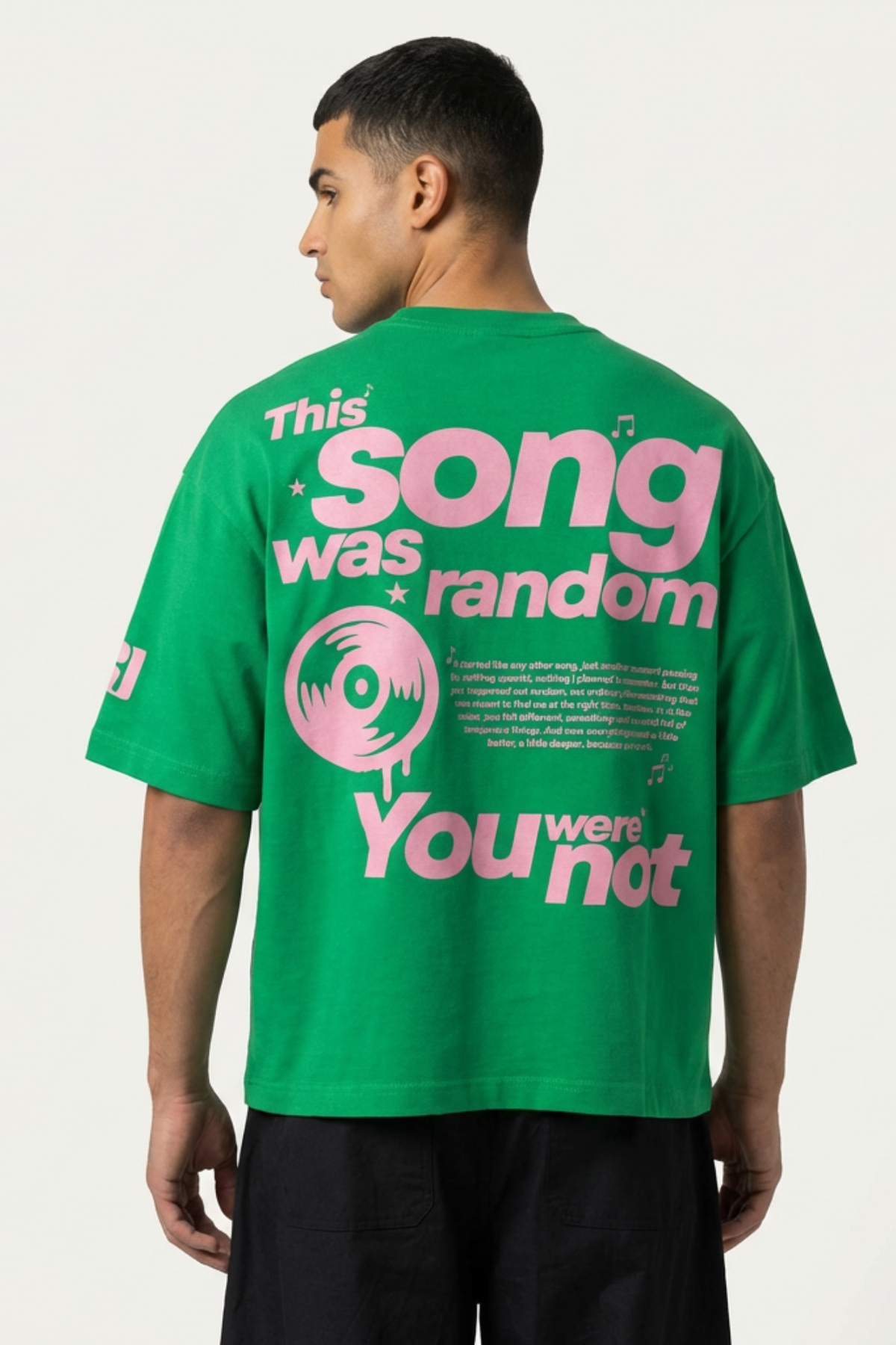 Random Song Oversized T-Shirt