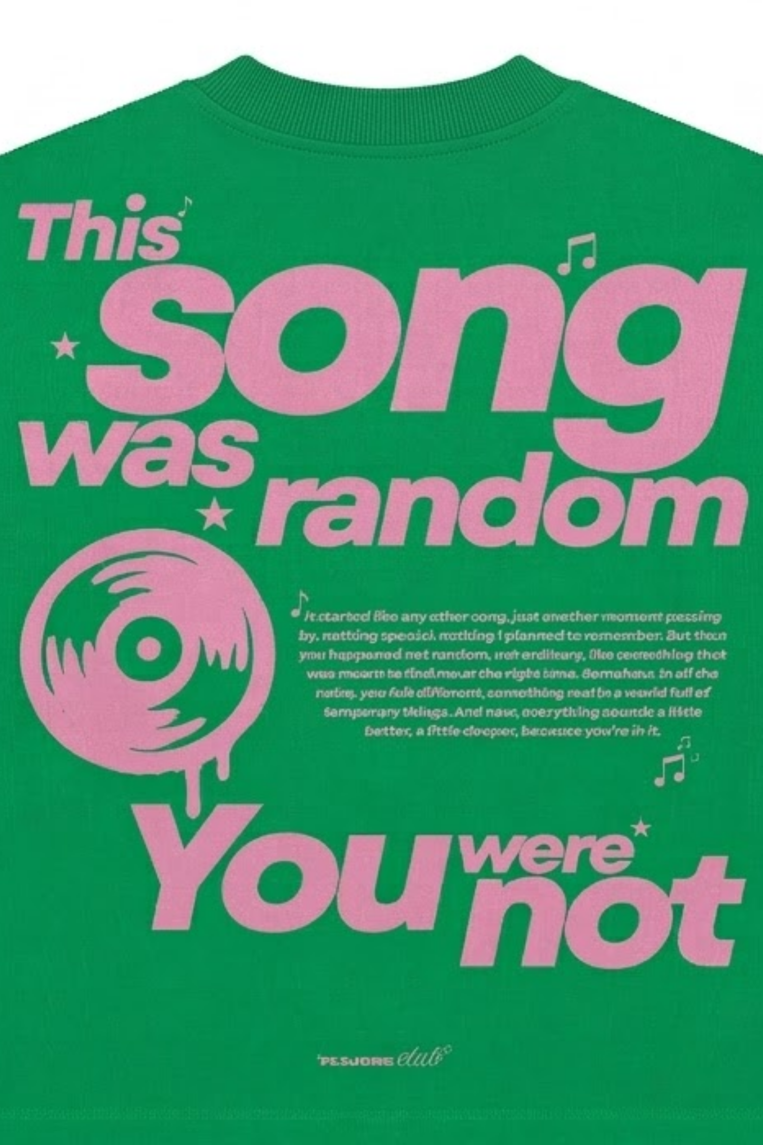 Random Song Oversized T-Shirt