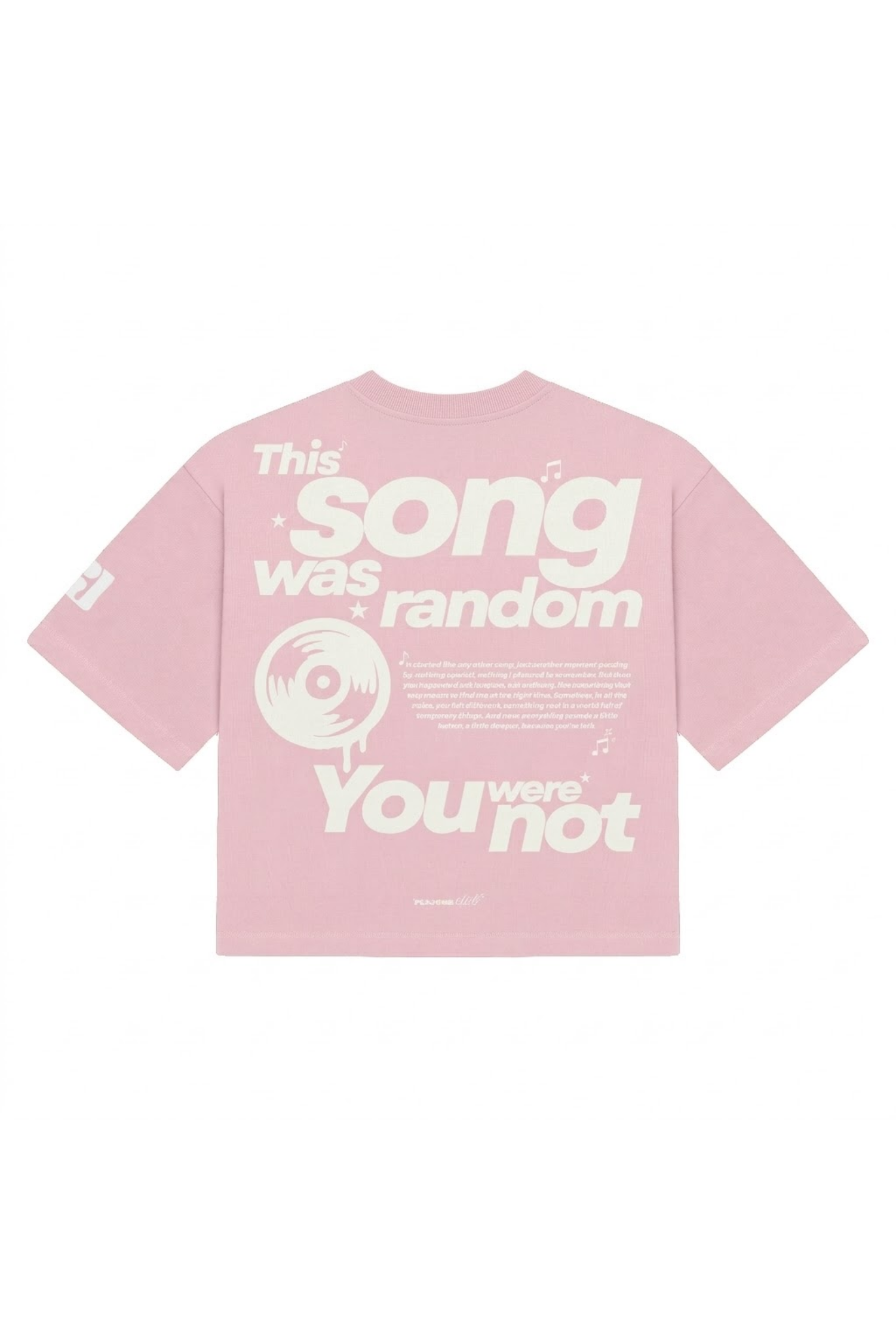 Random Song Oversized T-Shirt