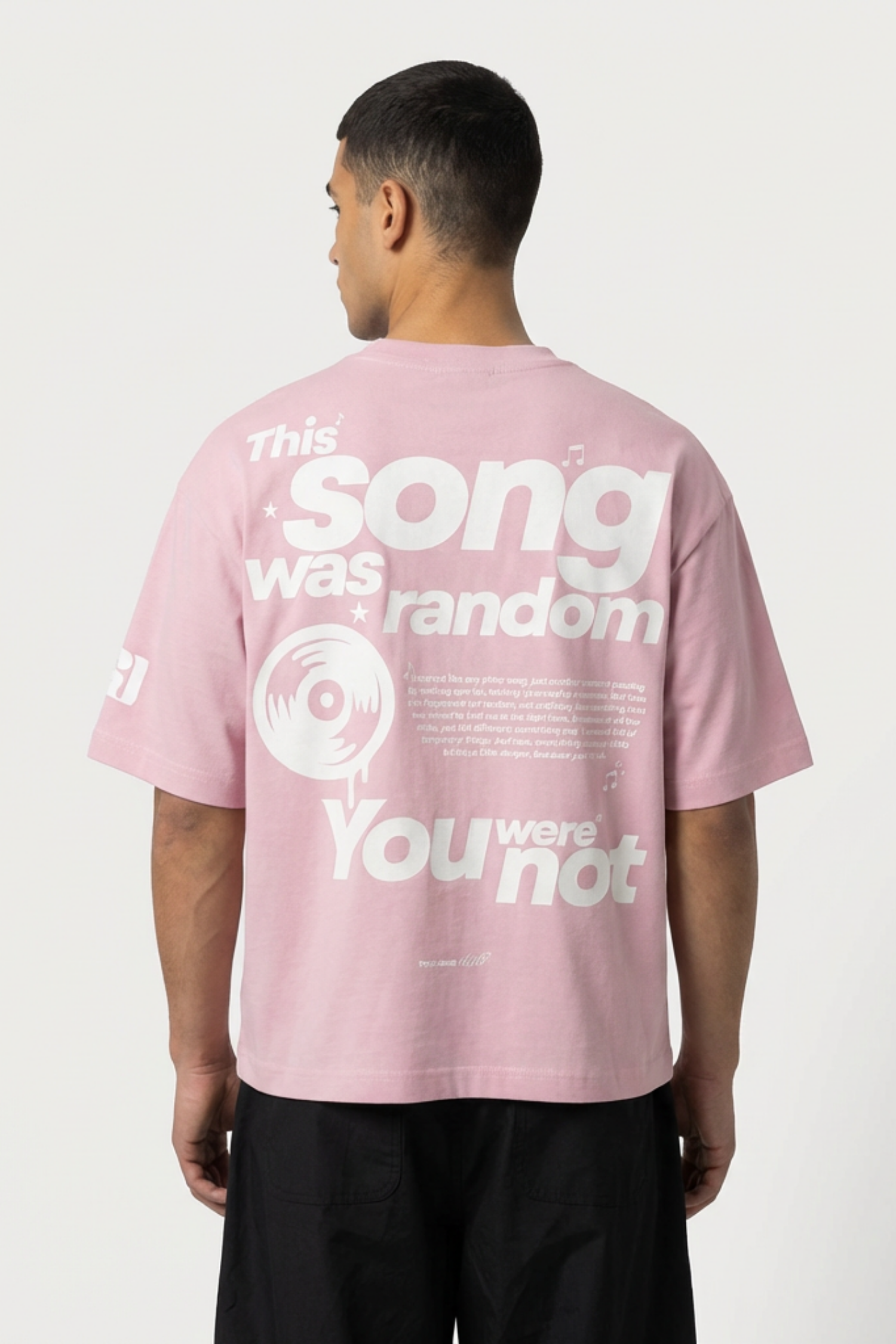 Random Song Oversized T-Shirt
