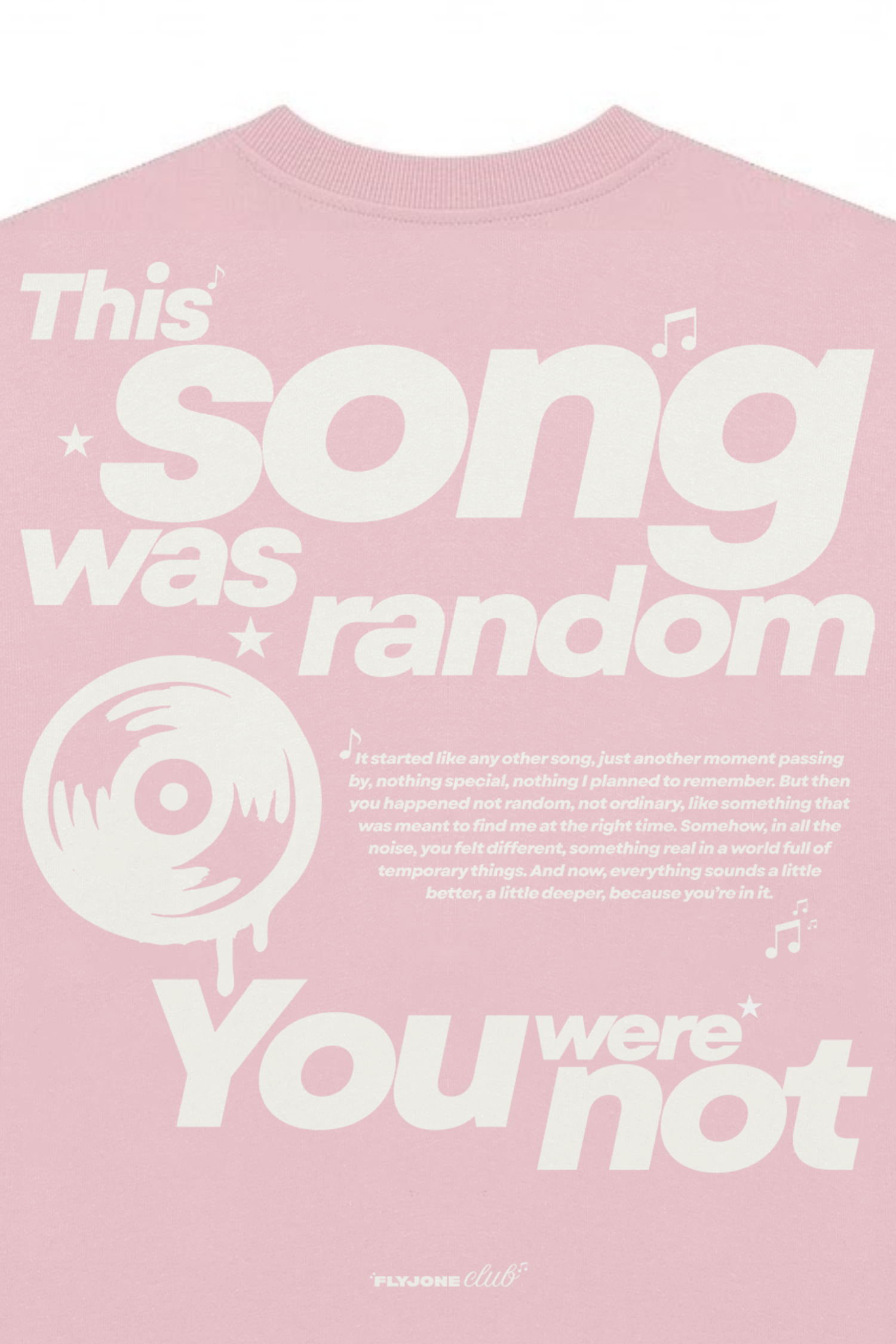 Random Song Oversized T-Shirt