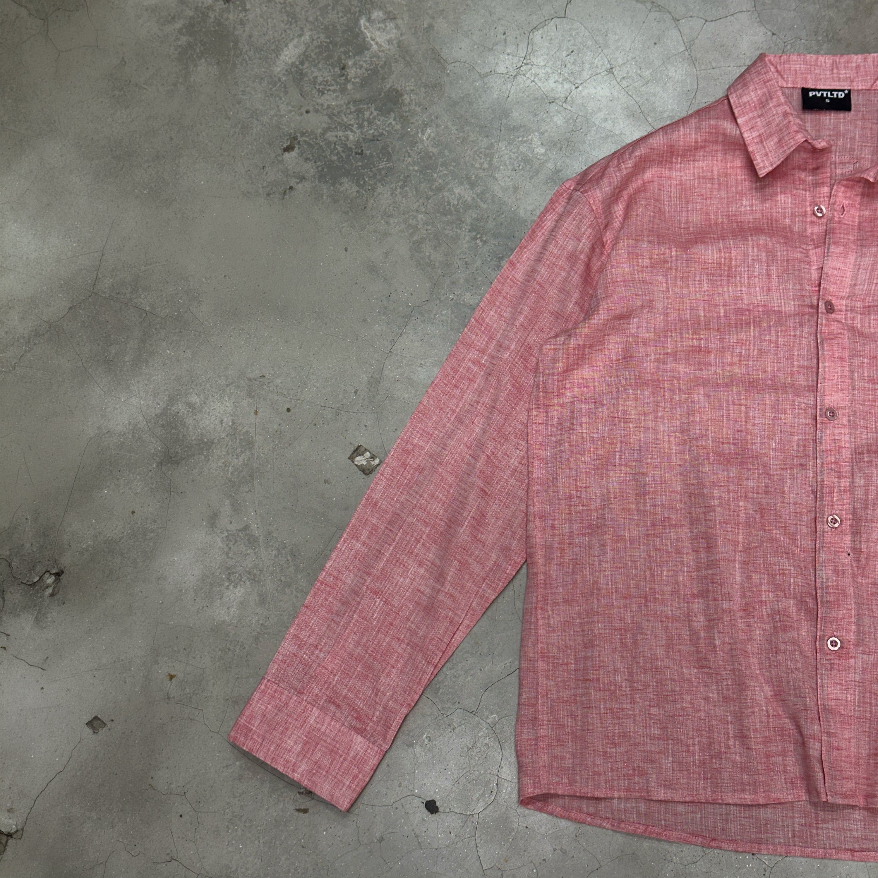 Tart Peach Solid Shirt