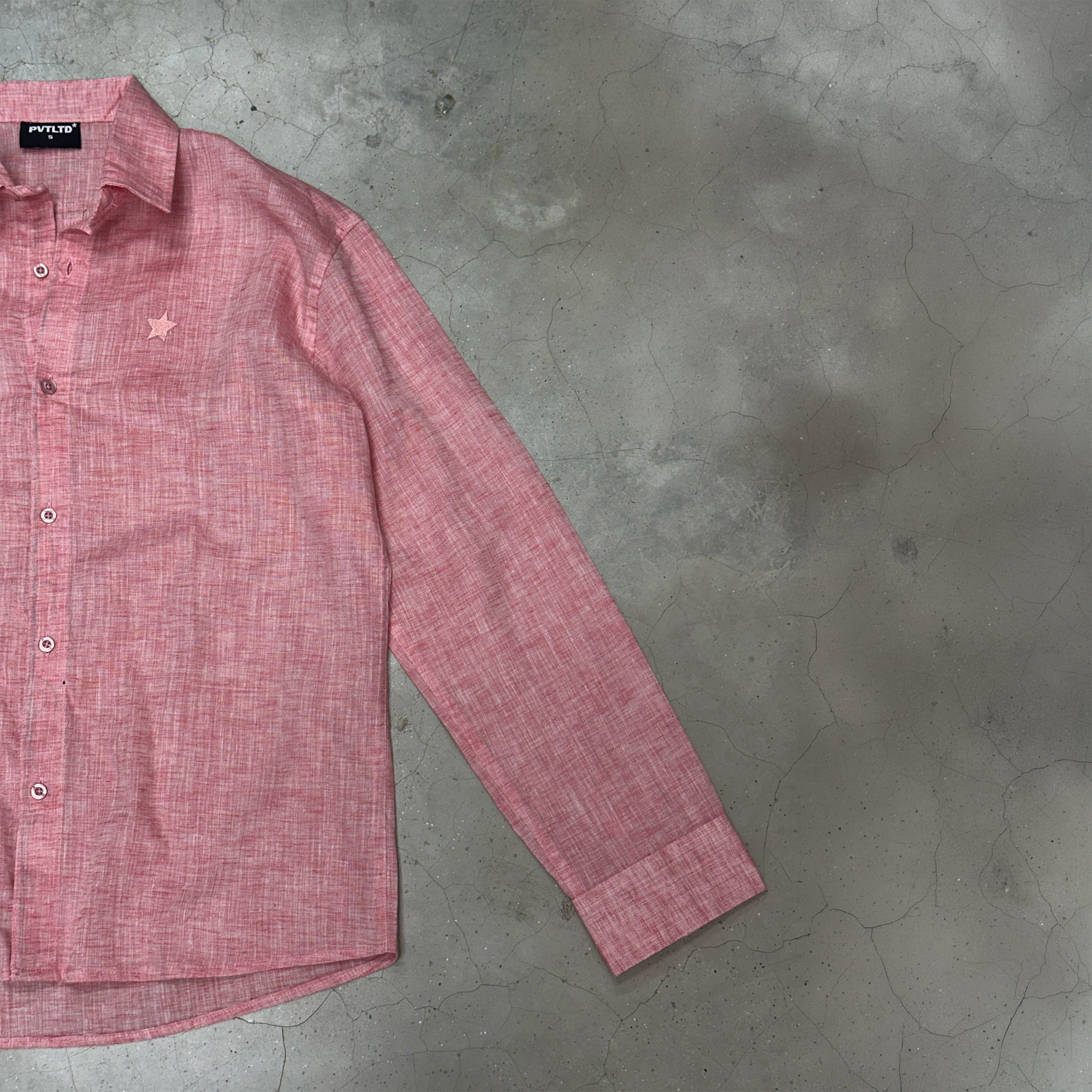 Tart Peach Solid Shirt