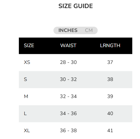 Size Guide