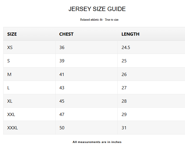 Size Guide