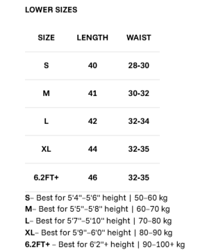 Size Guide