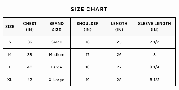 Size Guide