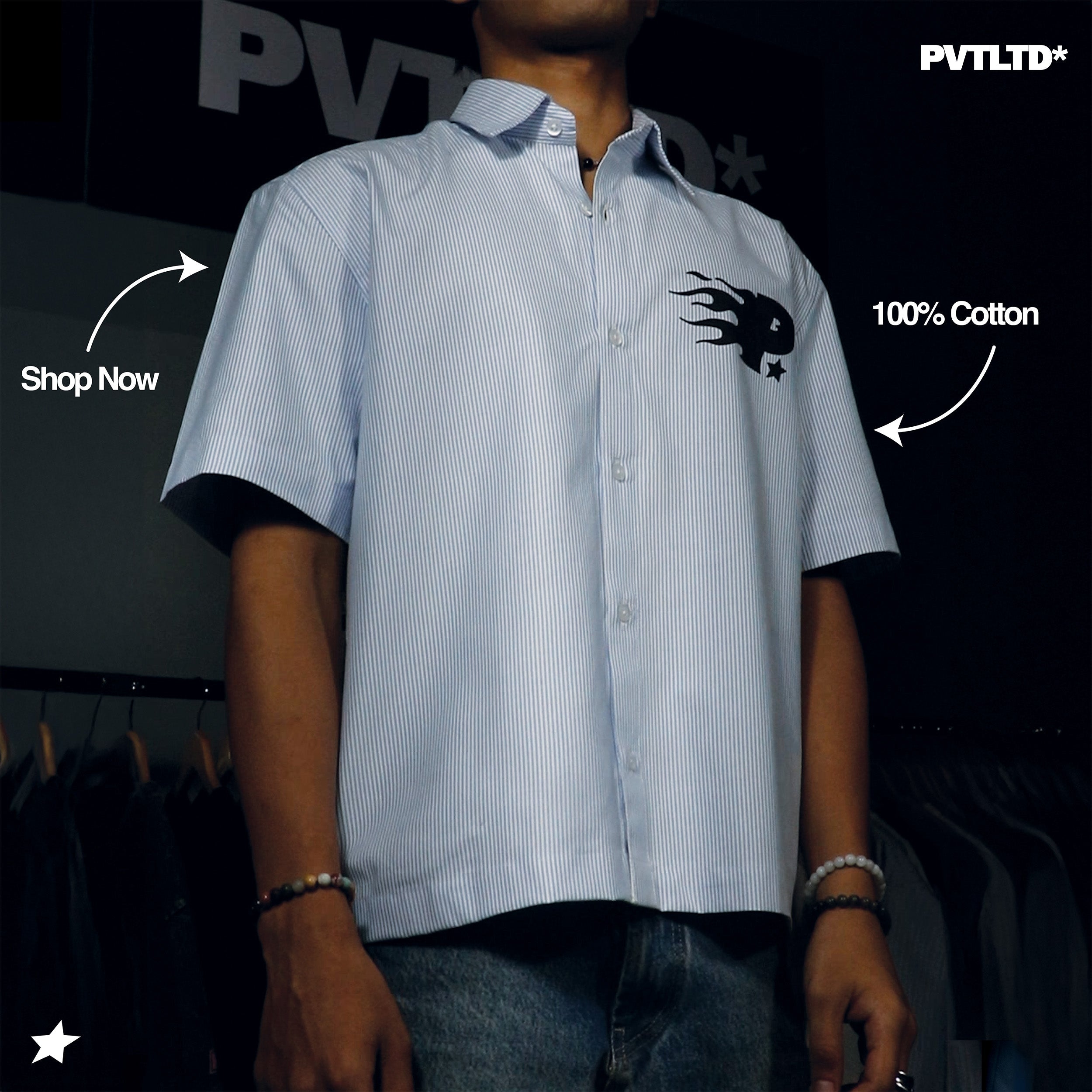 Pvt's Striped Shirt