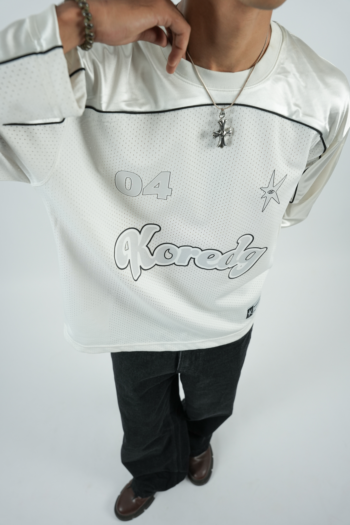 KOREDG WHITE JERSEY