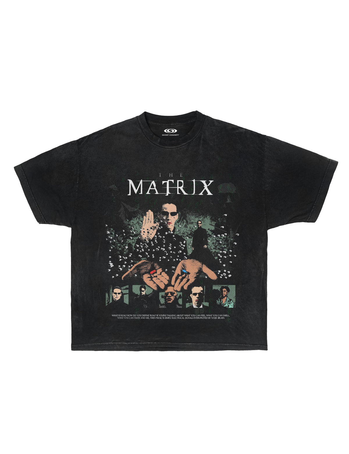 CONSTRUCT ILLUSION GRAPHIC TEE