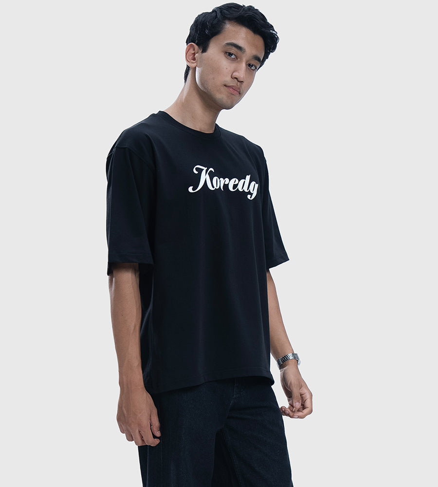 NOTHING IS GIVEN T-SHIRT IN BLACK