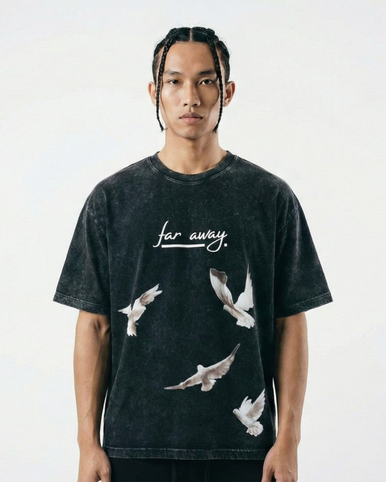 FAR AWAY — Oversized Tee