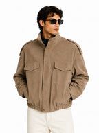 CAMAL SUEDE LEATHER JACKET
