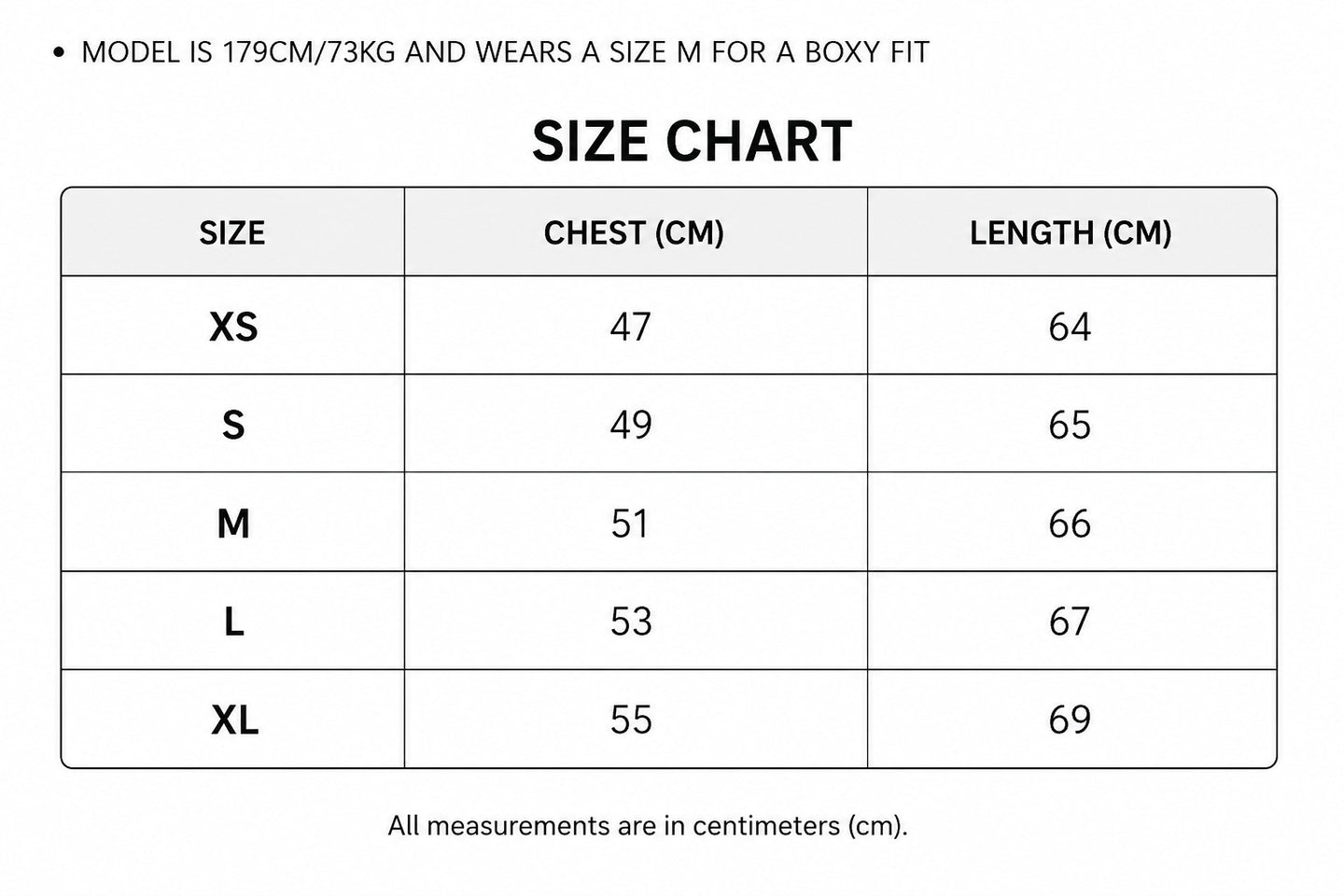 Size Guide