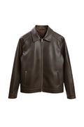 Brown croco Jacket