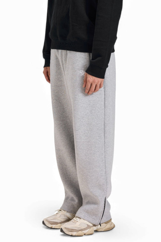 FLARED SWEATPANTS - GREY