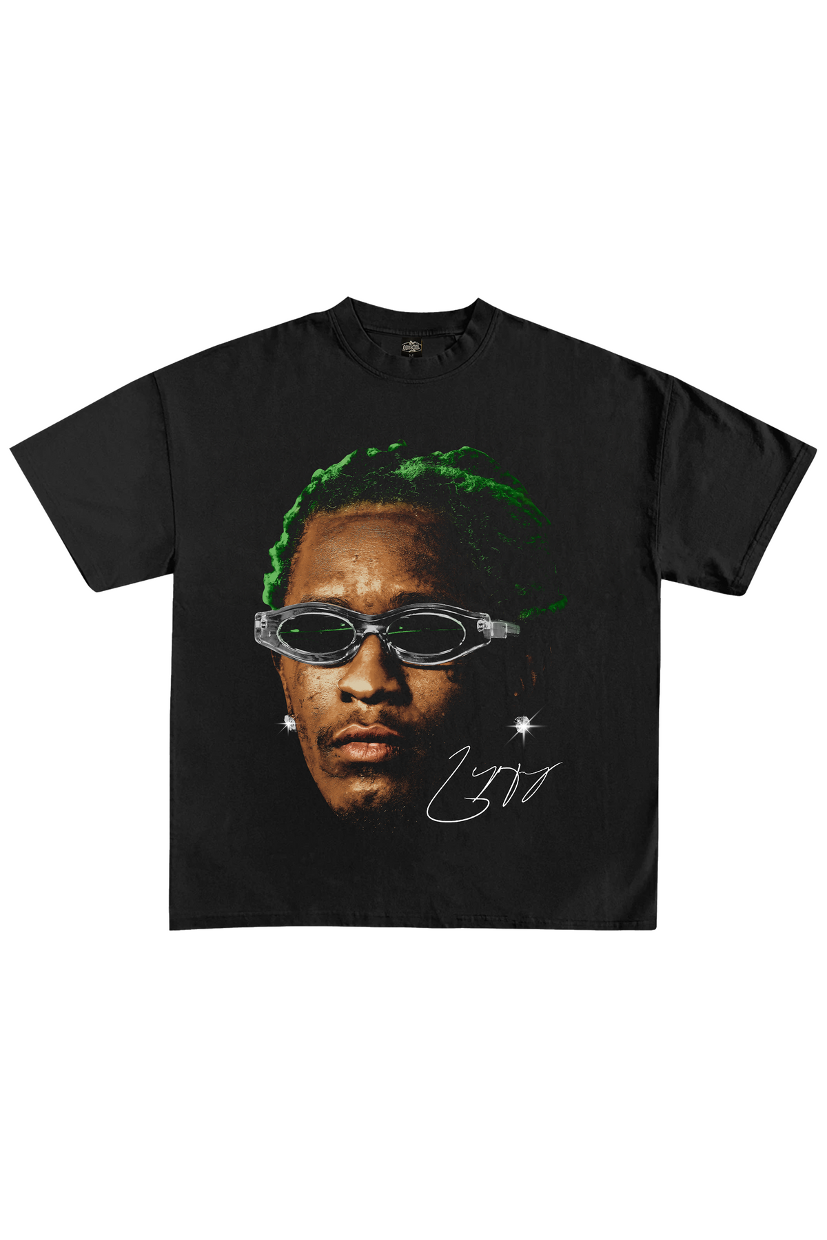 SLIME GREEN ERA GRAPHIC T-SHIRT