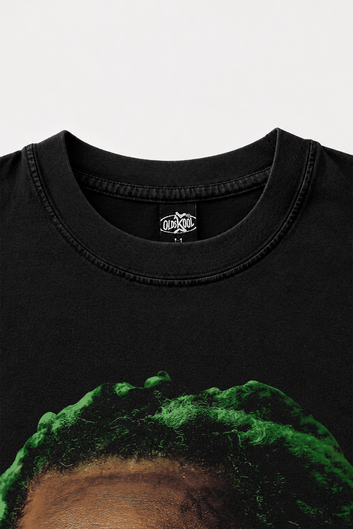 SLIME GREEN ERA GRAPHIC T-SHIRT