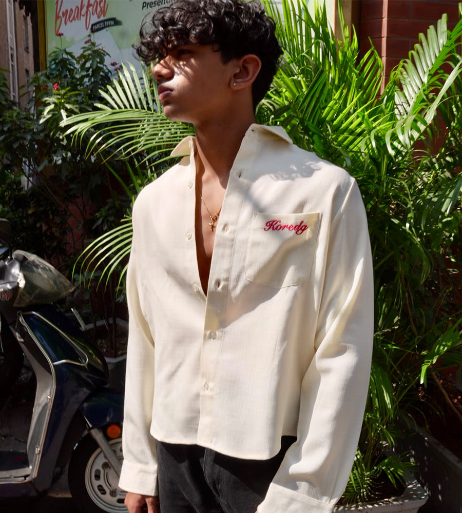 KOREDG ARCY CROP SHIRT