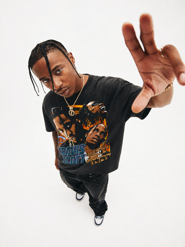 RODEO ERA FLAME GRAPHIC T-SHIRT