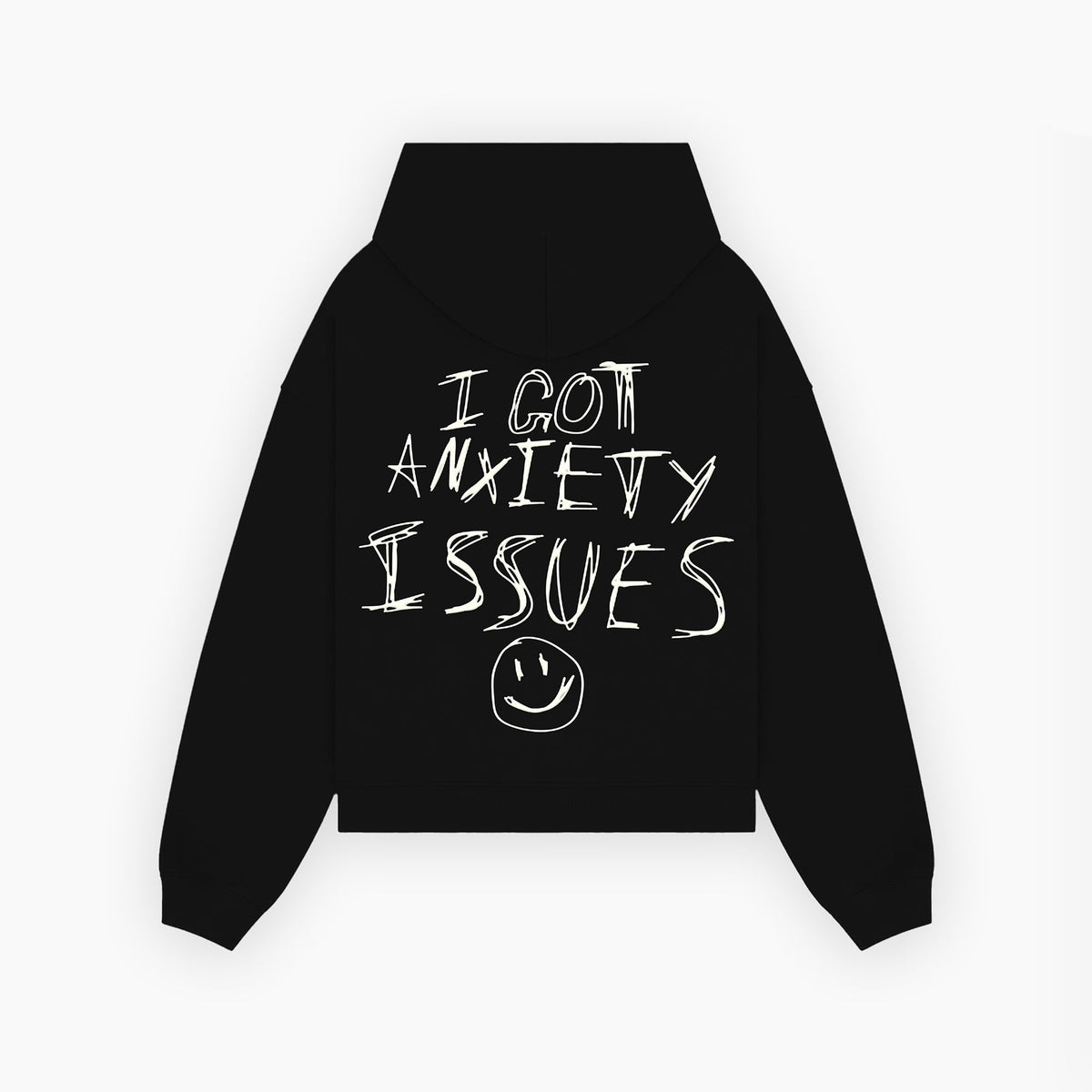ANXIETY HOODIE (Black)