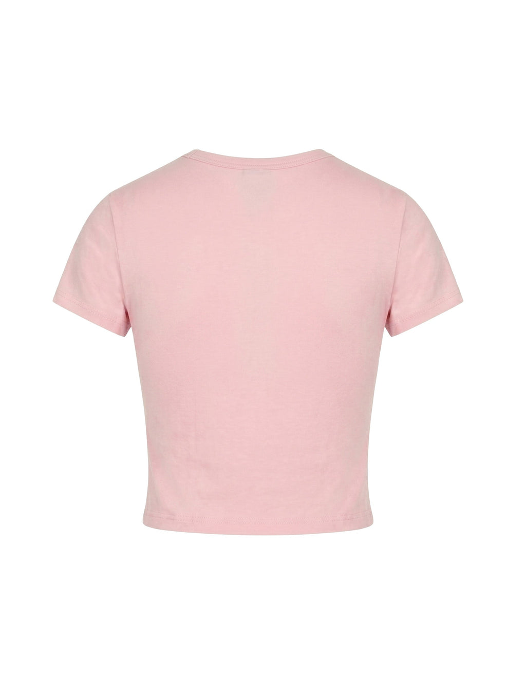 BADDIE ENERGY BABY TEE - BABY PINK