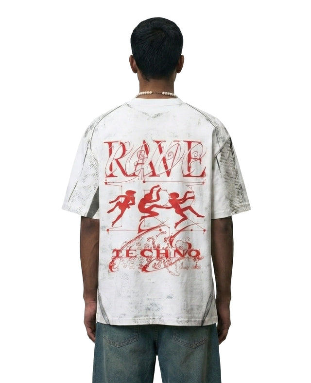 RAVE ARCHIVIST T-SHIRT WHITE