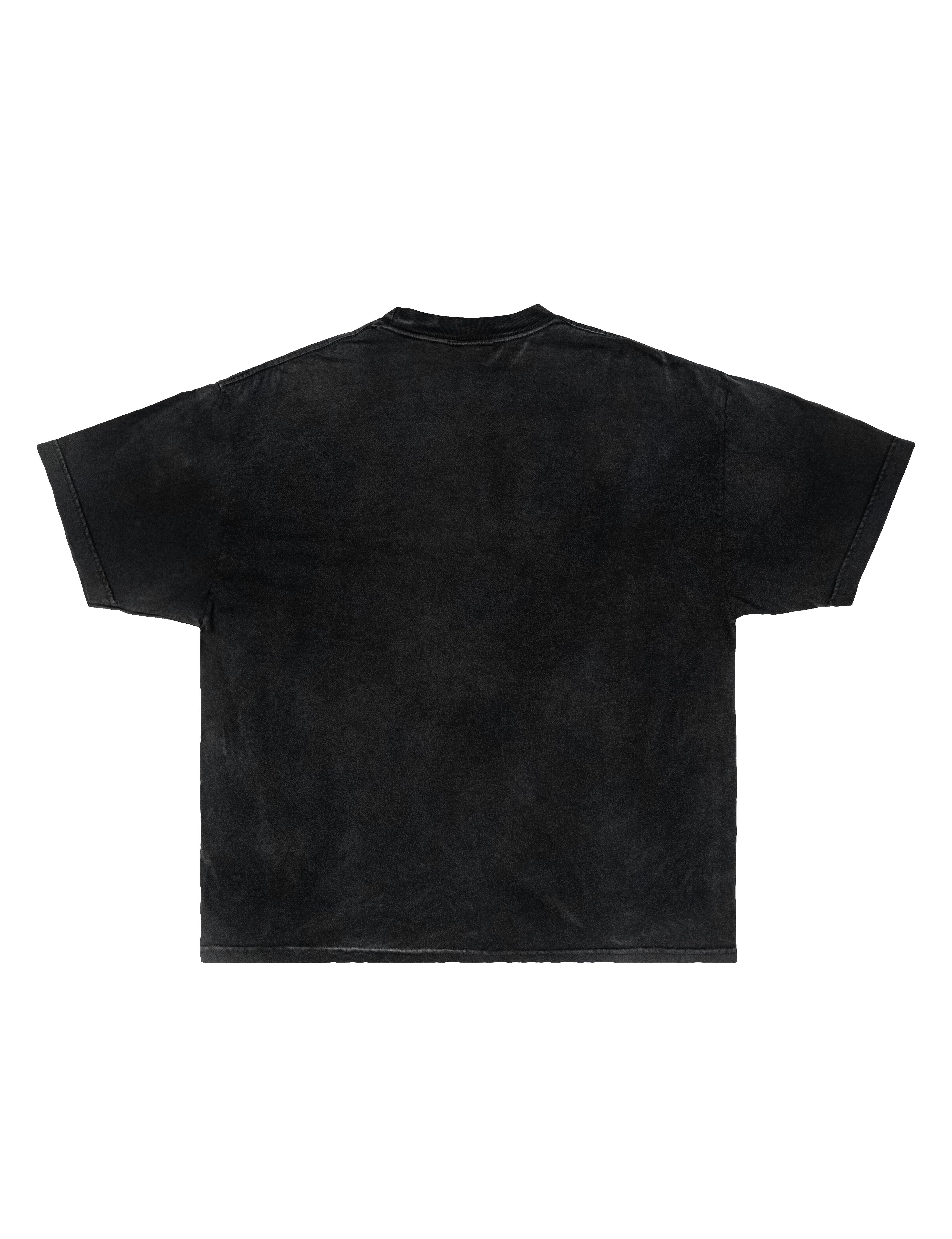 KISS ME GRAPHIC TEE - BLACK