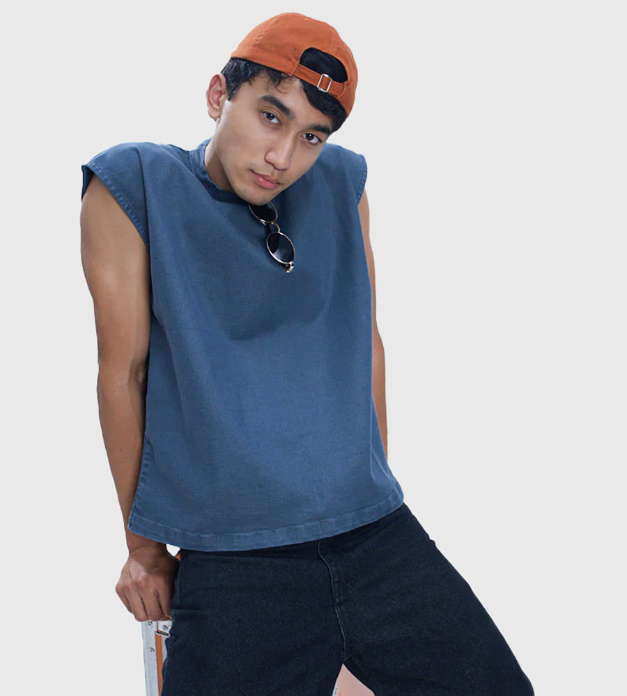 KOREDG DENIM TANK