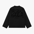GIVE A DAMN Long Sleeve Tee