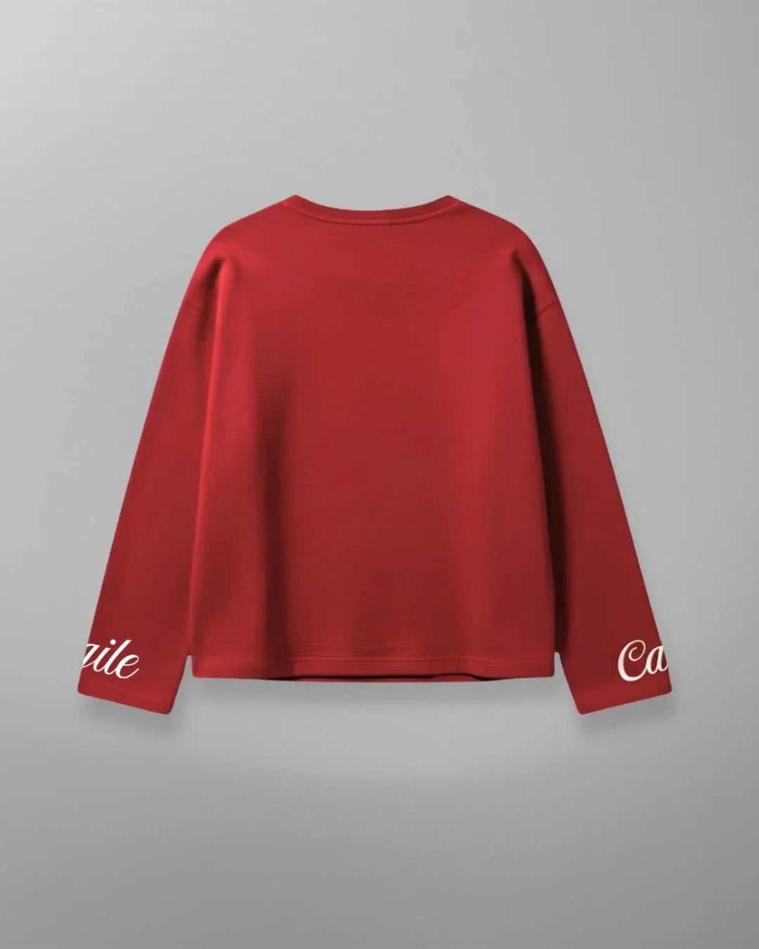 Broken Boxy Long Sleeve - RedTauxxic