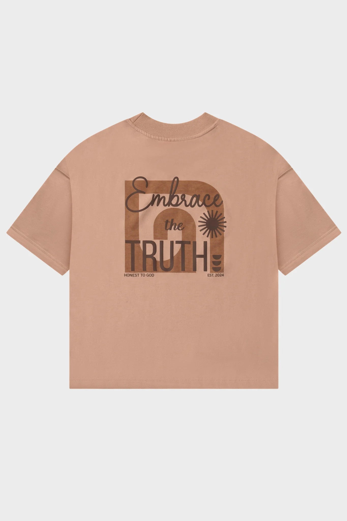 Coffee Foam Box Fit T-shirt