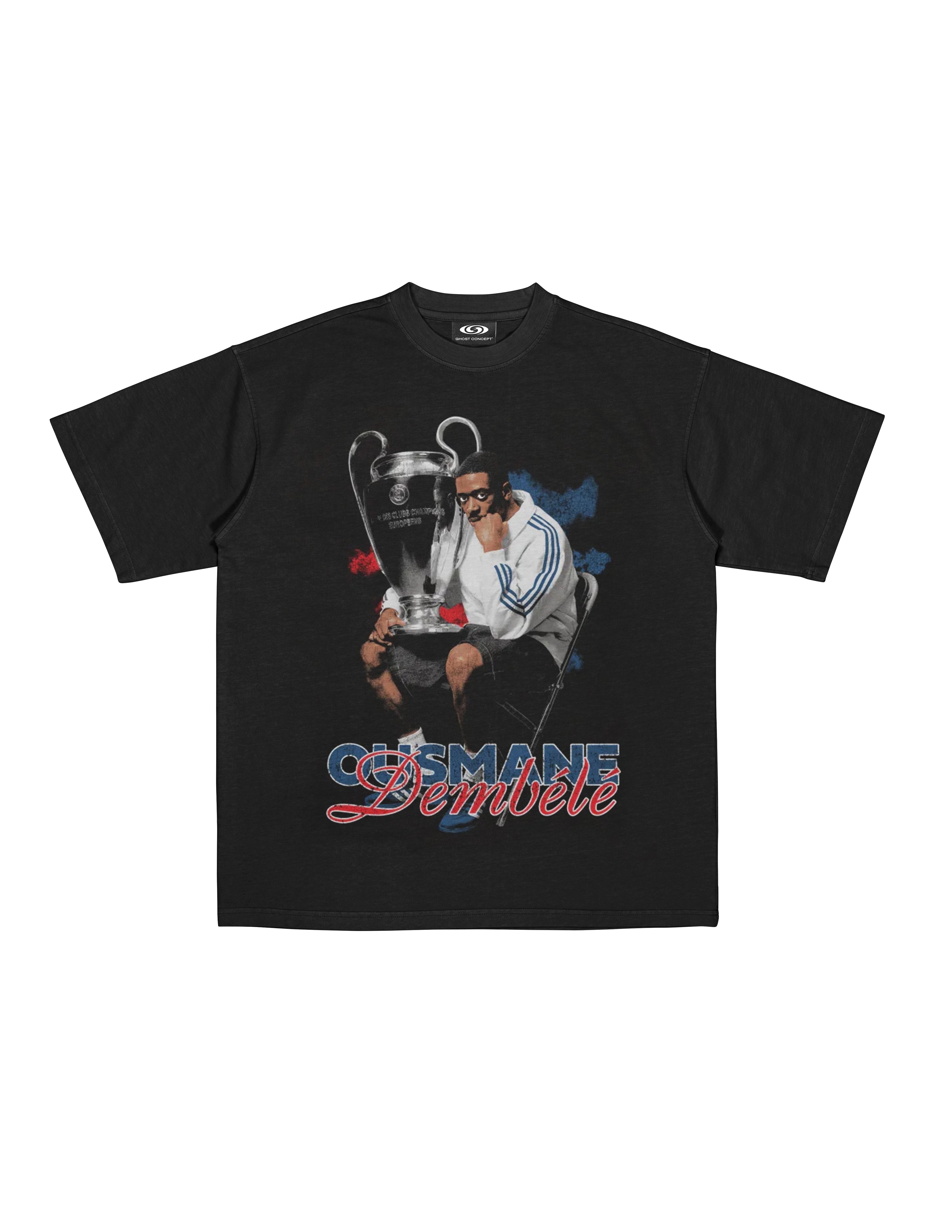 DEMBELE GRAPHIC TEE - BLACK