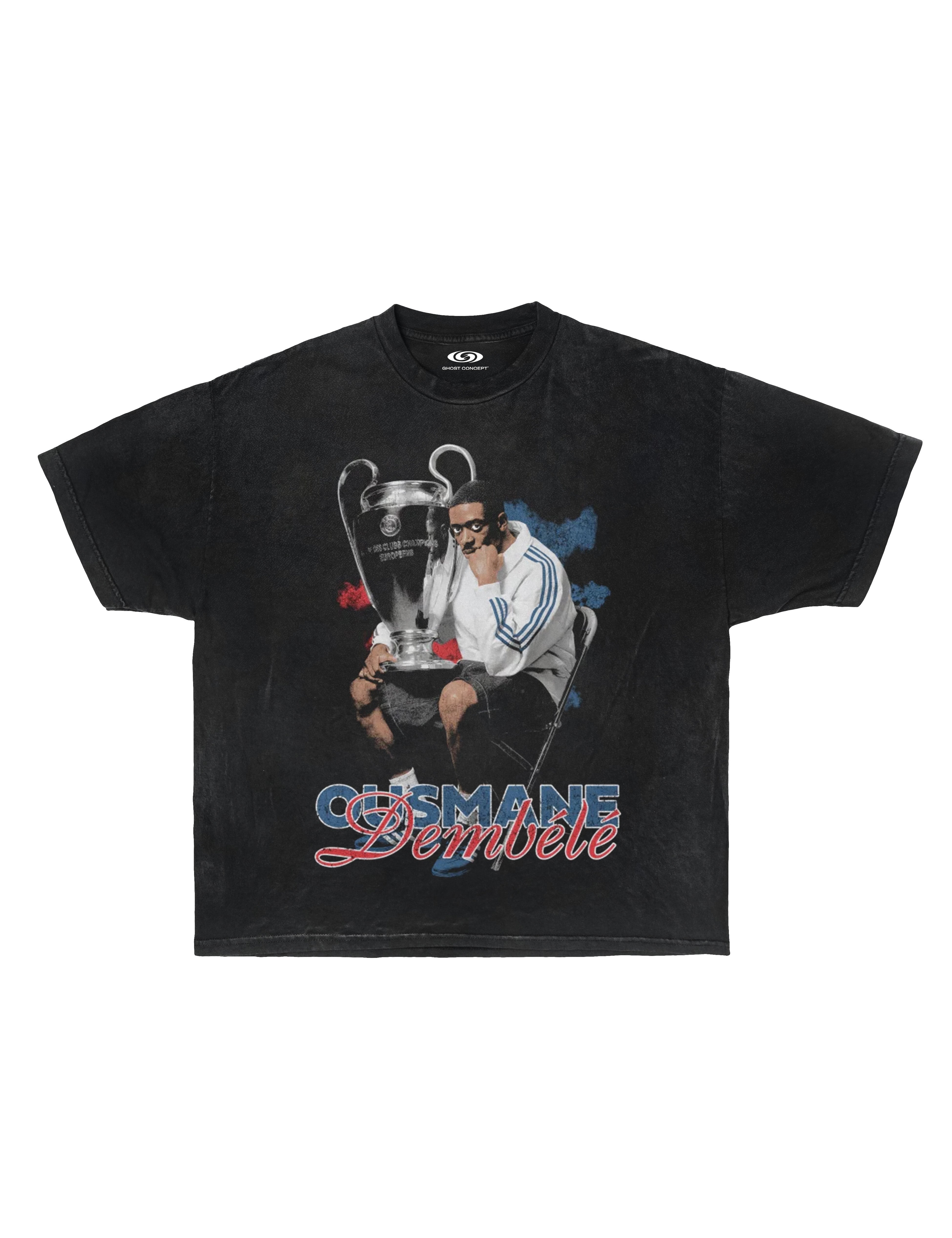 DEMBELE GRAPHIC TEE - LAVA WASH