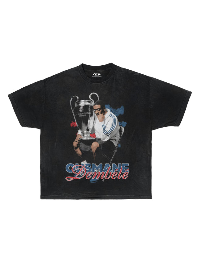 DEMBELE GRAPHIC TEE - LAVA WASH