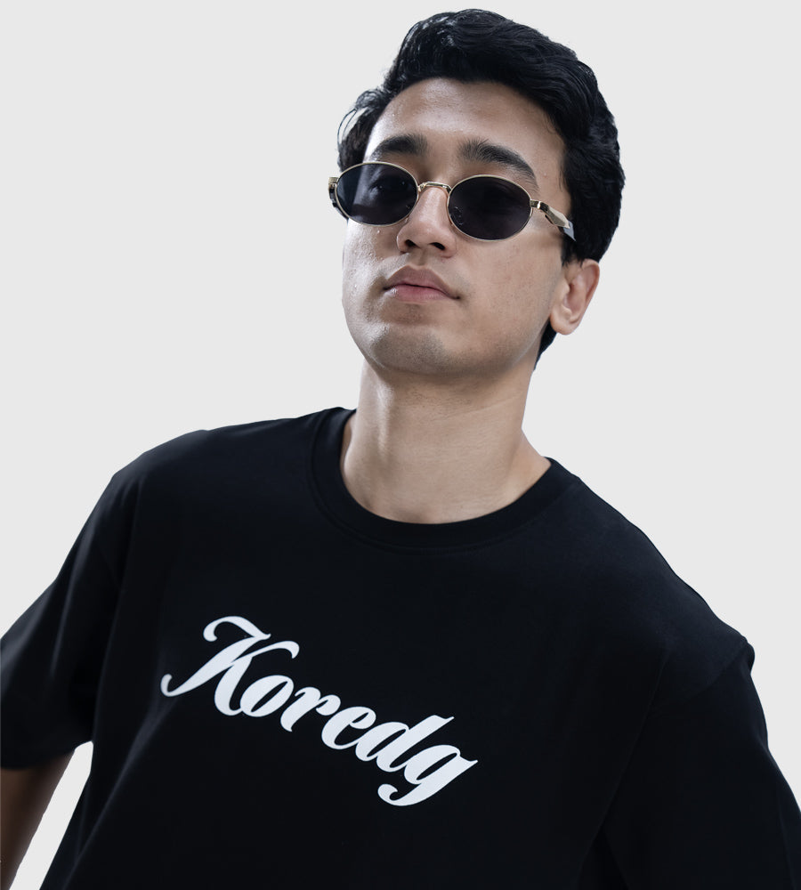 NOTHING IS GIVEN T-SHIRT IN BLACK